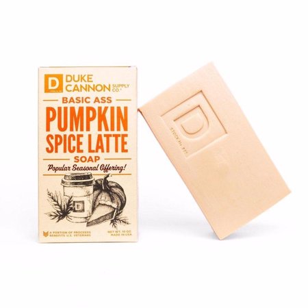 Duke Cannon Organic Pumpkin Spice Latte Scent Bar Soap 10 oz, 10PK PUMPKINSPICE01